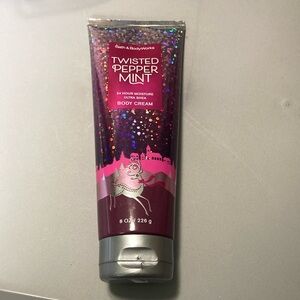 Bath & Body Works twisted peppermint body cream lotion